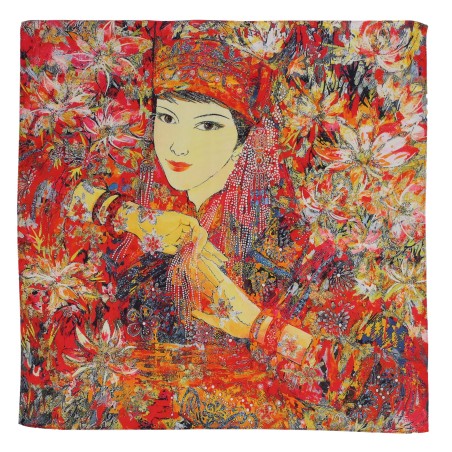 Elegant Art Print Designer Scarf