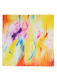 Watercolor Print Ladies Scarf