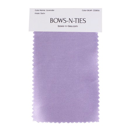Satin Fabric Swatch - Lavender