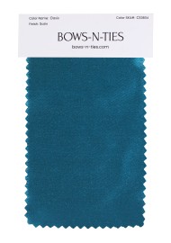 Satin Fabric Swatch - Oasis