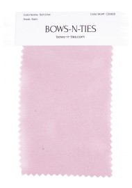 Satin Fabric Swatch - Soft Lilac