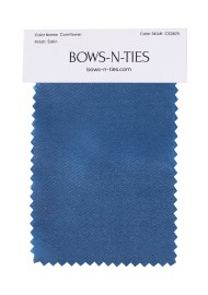 Satin Fabric Swatch - Cornflower