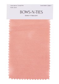 Satin Fabric Swatch - Candy Pink