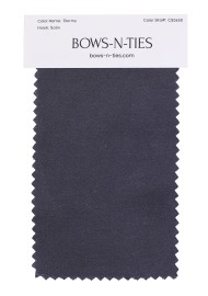 Satin Fabric Swatch - Stormy