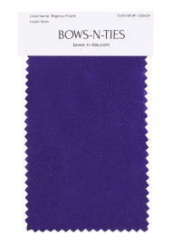 Satin Fabric Swatch - Regency Purple
