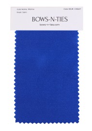 Satin Fabric Swatch - Marine