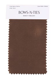 Satin Fabric Swatch - Mocha