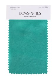 Satin Fabric Swatch - Jade