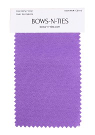 Herringbone Fabric Swatch - Violet