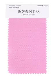 Herringbone Fabric Swatch - Carnation