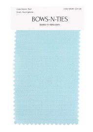 Herringbone Fabric Swatch - Pool