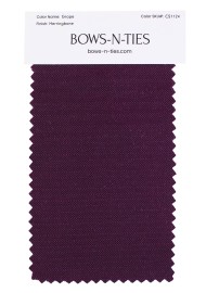 Herringbone Fabric Swatch - Grape