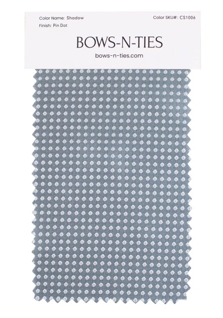 Pin Dot Fabric Swatch - Shadow