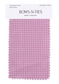 Pin Dot Fabric Swatch - Orchid