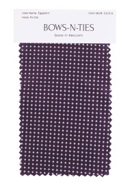 Pin Dot Fabric Swatch - Eggplant