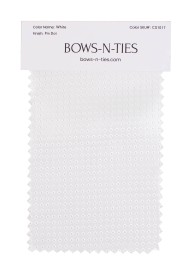 Pin Dot Fabric Swatch - White