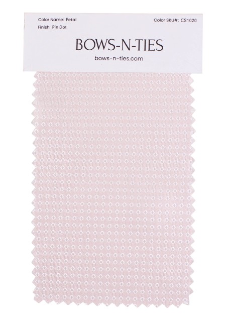 Pin Dot Fabric Swatch - Petal
