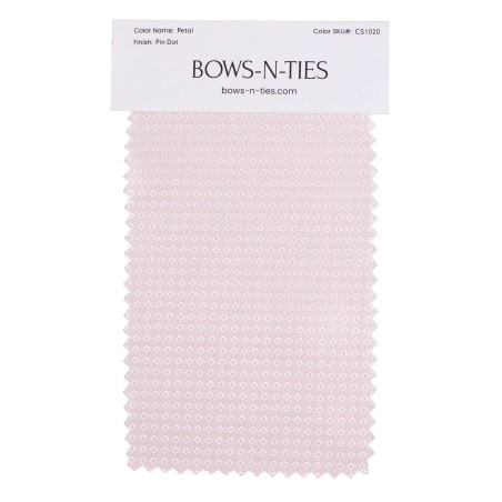 Pin Dot Fabric Swatch - Petal