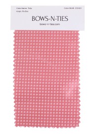 Pin Dot Fabric Swatch - Tulip