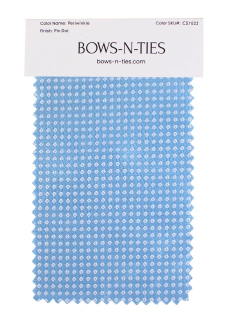 Pin Dot Fabric Swatch - Periwinkle