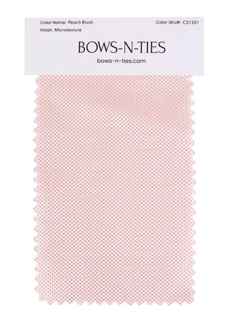 Micro Texture Fabric Swatch - Peach Blush