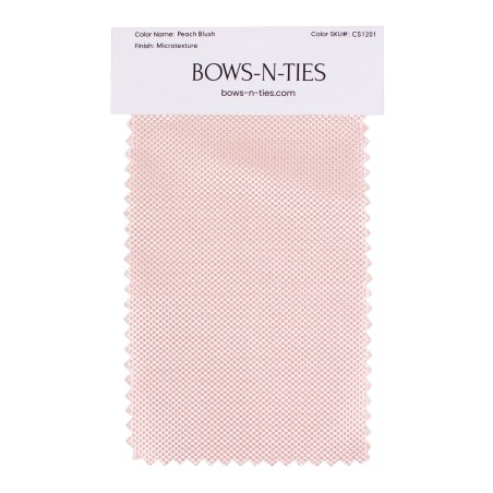 Micro Texture Fabric Swatch - Peach Blush