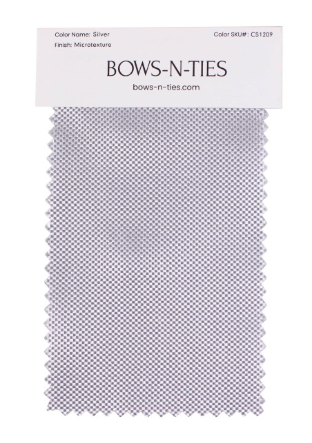 Micro Texture Fabric Swatch - Silver