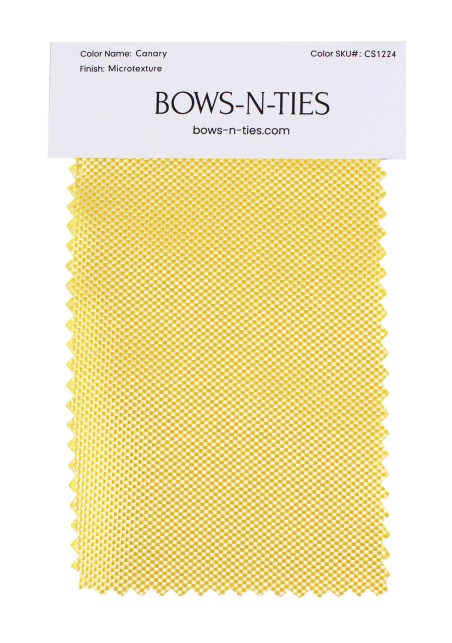 Micro Texture Fabric Swatch - Canary