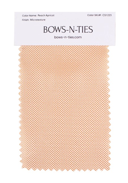 Micro Texture Fabric Swatch - Peach Apricot