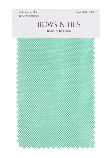 Micro Texture Fabric Swatch - Mint