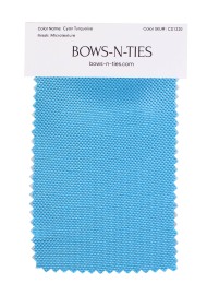 Micro Texture Fabric Swatch - Cyan Turquoise