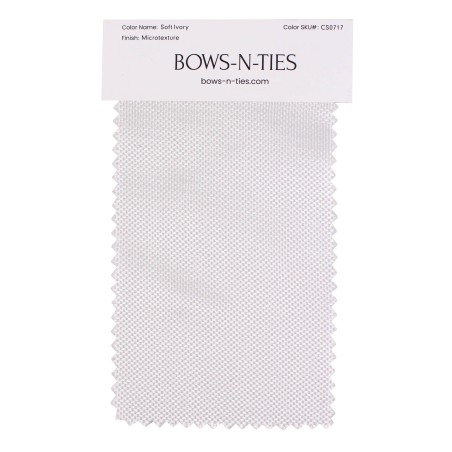 Micro Texture Fabric Swatch - Soft Ivory