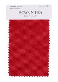 Micro Texture Fabric Swatch - Bold Red
