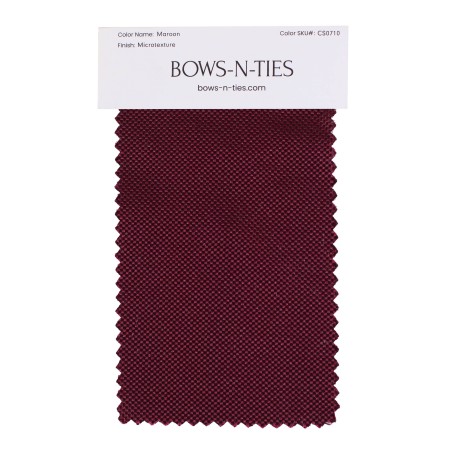 Micro Texture Fabric Swatch - Maroon