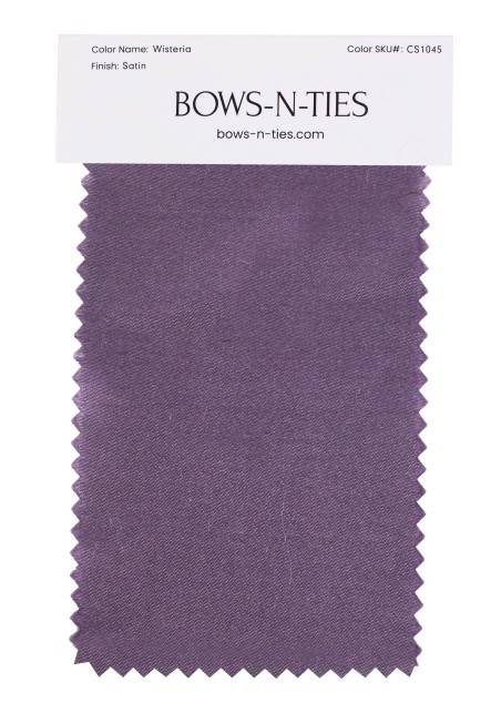 Satin Fabric Swatch - Wisteria