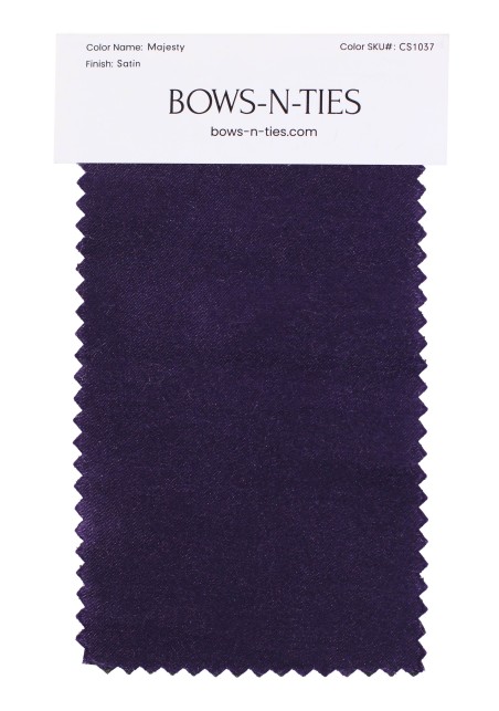 Satin Fabric Swatch - Majesty