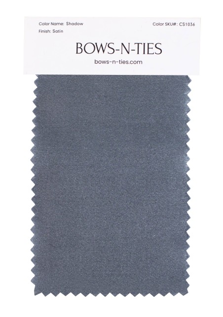 Satin Fabric Swatch - Shadow