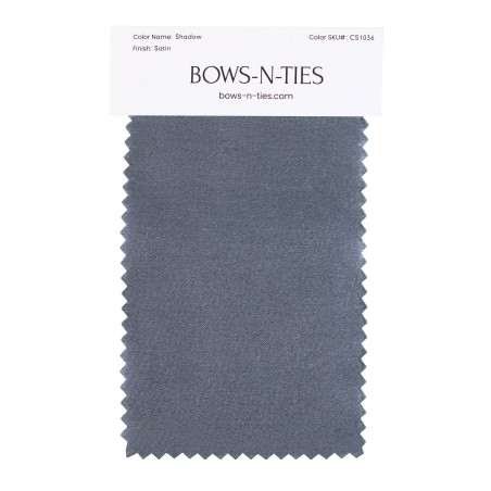 Satin Fabric Swatch - Shadow