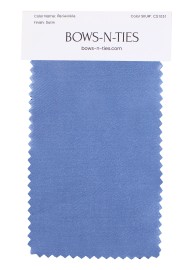 Satin Fabric Swatch - Periwinkle