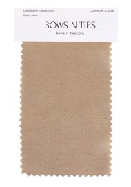 Satin Fabric Swatch - Cappuccino
