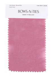 Satin Fabric Swatch - Mauve Pink