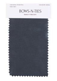 Satin Fabric Swatch - Smoke Gray