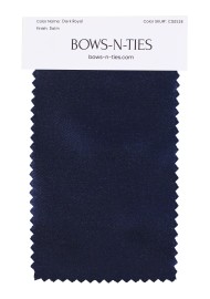 Satin Fabric Swatch - Dark Royal