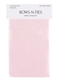 Satin Fabric Swatch - Blush