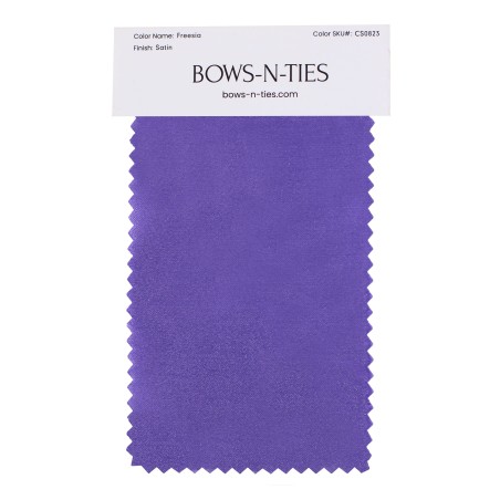 Satin Fabric Swatch - Freesia