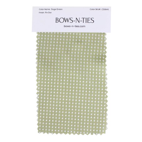 Pin Dot Fabric Swatch - Sage Green