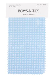 Pin Dot Fabric Swatch - Baby Blue