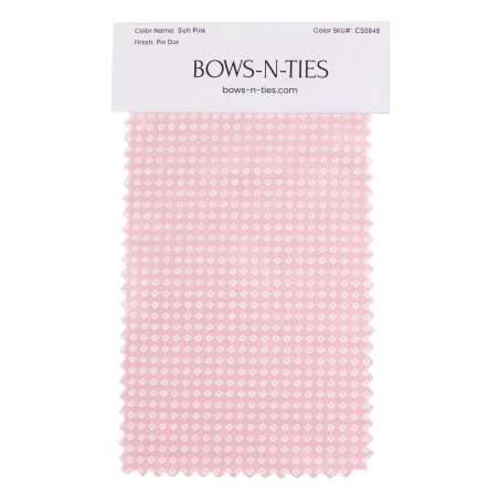 Pin Dot Fabric Swatch - Soft Pink