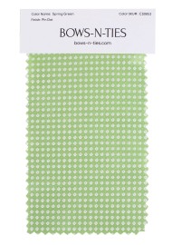 Pin Dot Fabric Swatch - Spring Green