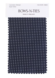 Pin Dot Fabric Swatch - Midnight